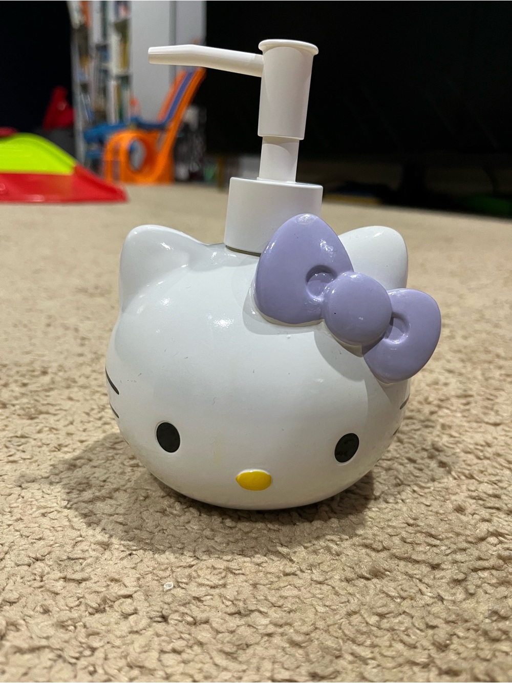 Hello Kitty Lilac Bow Soap Dispenser